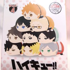 Haikyuu Haikyu Mochi Mochi Vol 4 Plush Keychain - Tsukishima Oikawa Kuroo Kozume