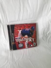 World Series Baseball 2K1 (Sega Dreamcast, 2000) Used Cracked Case