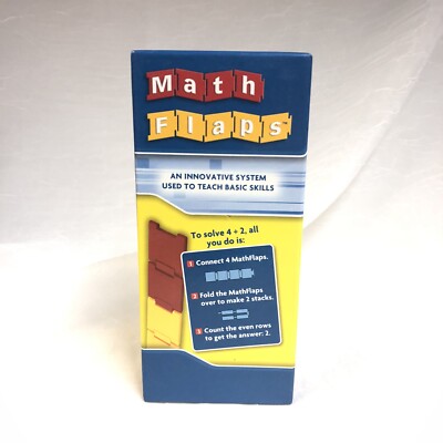 McGraw Hill 100 Piece Math Flaps Teaching Tool Basic Math Skills New Homeschool