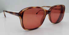 Vintage Optistyle Ari Tortoise Oval Horn-Rimmed Sunglasses Hong Kong FRAMES ONLY