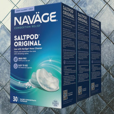 Navage SaltPod Bundle 3 30-Packs 90 SaltPods - Navage Salt Pod Refills Only -