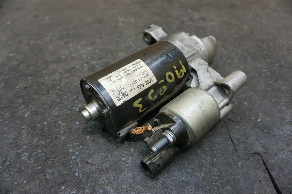 2.0L I4 TFSI Turbo Start Stop Starter 7L8 06H911021D OEM Porsche Macan 2017-18 - Image 3 of 4