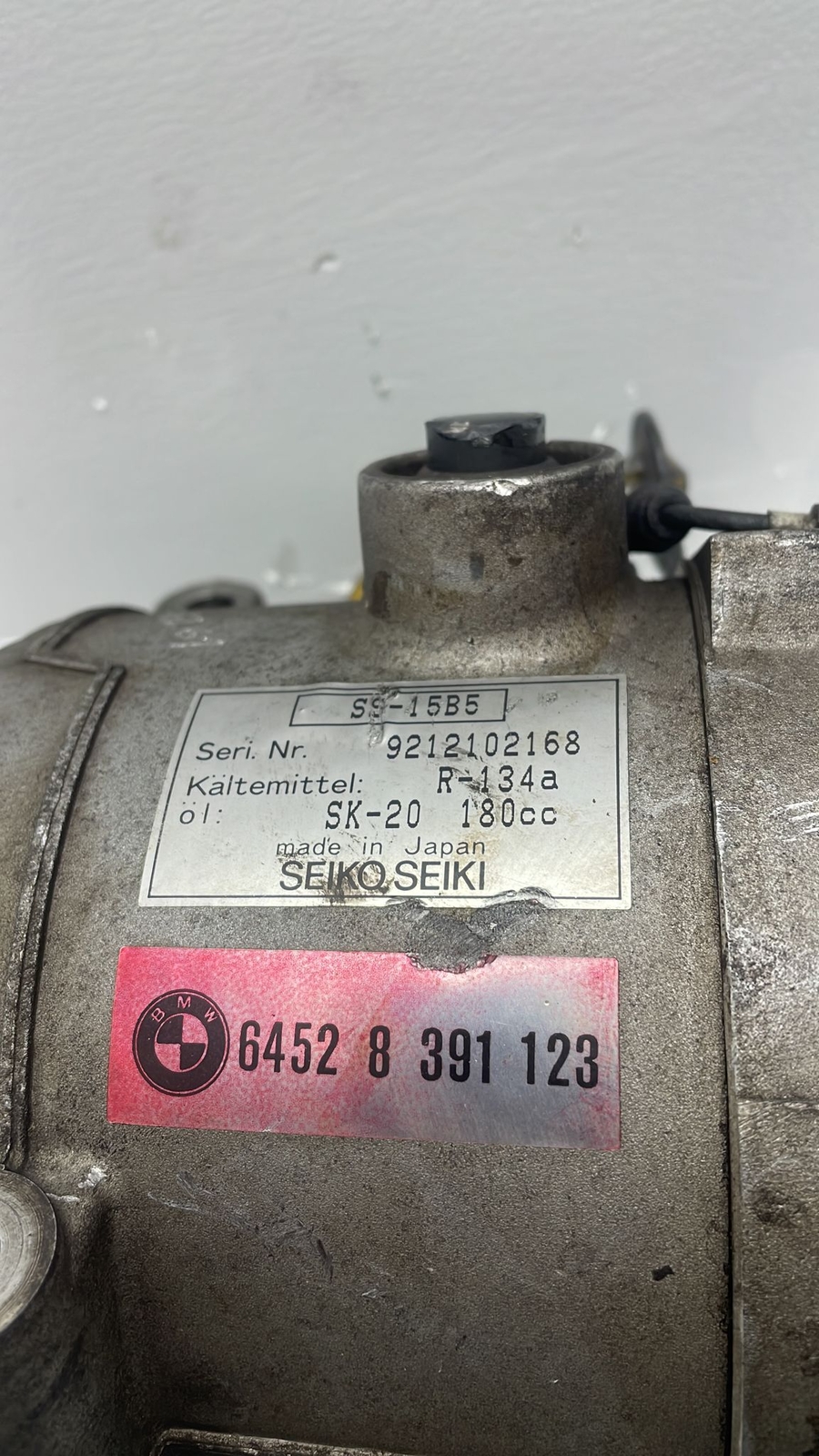 Klimakompressor 64528391123 BMW E36 Hersteller SEIKO Seiki online 