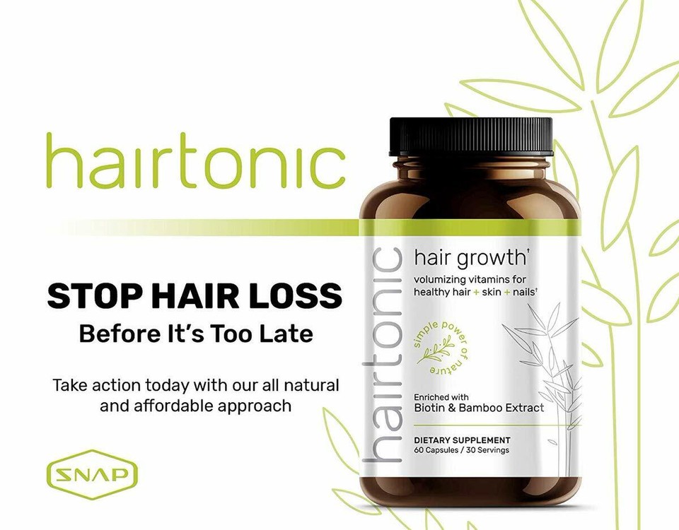 Women Hair Biotin Extra Strength Growth Pills Hydrolyzed Hair Gain