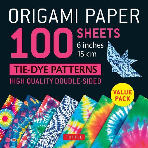 Thumbnail - Tuttle Publishi Origami Paper 100 Sheets Tie-dye Patterns (mixed Media