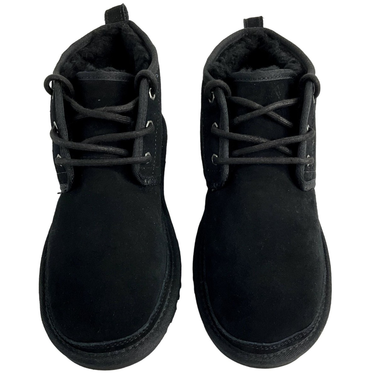UGG Neumel Chukka boot suede mens 10 wool liner 4\