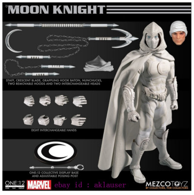 Mezco Toyz 1/12 Marvel Moon Knight Action Figure Toy Model In Stock