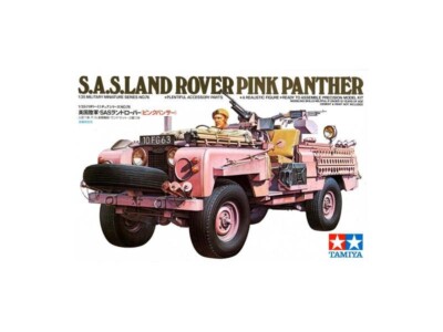 Tamiya	TAM35076 BRITISH LAND ROVER PINK PANTHER (1/35) New