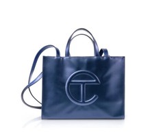 Brand New- Telfar Unisex Cobalt Blue Shopping Bag Size (medium)