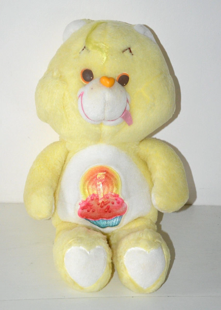 Peluche Bisounours Care Bears Soleil Jaune – 32 Cm – Vintage Des Années 80-90