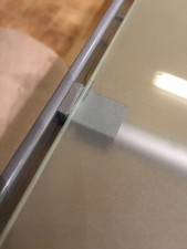 Clip compatibili per tavolo in vetro IKEA MOMENT ricambio riparazione pezzo