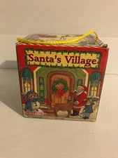 WJ Fantasy 'Santa's Village' Stacking & Nesting Blocks - 10 blocks