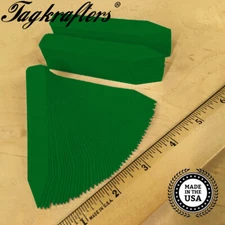 Plastic 4" X 5/8" Pot Stakes DARK GREEN Plant Marker Labels Nursery Tag USA MADE