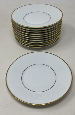Twelve (12) Christofle Saucer Plates 5.5  France