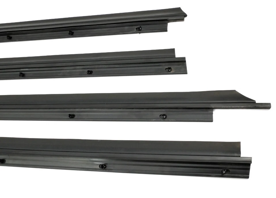 Juego de molduras raspador ventana puerta 88-95 Audi 80 90 CS Sedán - Original Foto 3 de 4