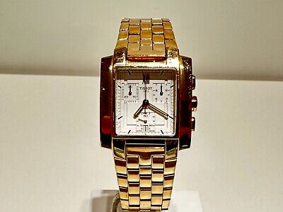 VINTAGE LUXURY SQUARE GOLD PLATED SWISS MEN'S CHRONOGRAPH VINTAGE LUXURY SQUARE GOLD PLATED SWISS MEN'S CHRONOGRAPH