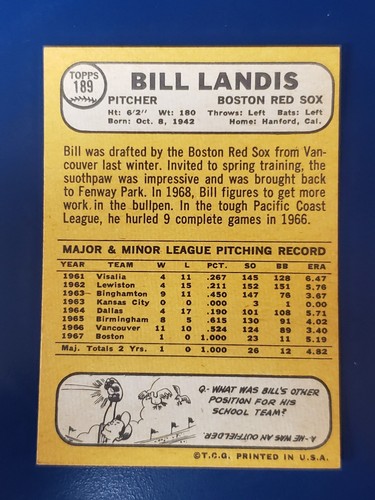 1968 Topps Baseball Cards Complete Your Set You Pick Choose #116 - 230 - Picture 147 of 227