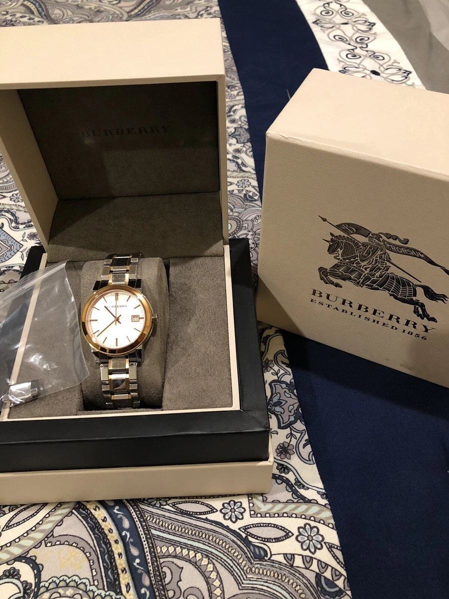 Burberry Women s Two Tone Bracelet Watch BU9105