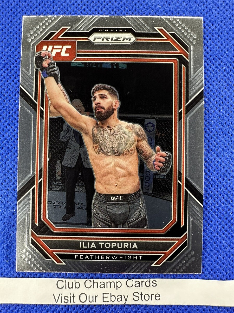 2023 #167 Ilia Topuria Panini Prizm UFC Base Card | eBay