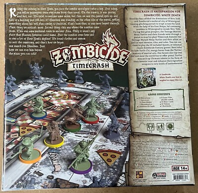 TMNT Timecrash Expansion w/ Jennika Mini for Zombicide White Death