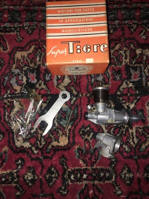 Super Tigre Saturno Rc Engine Vintage G 31 1957 New Old Stock Rare