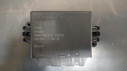 VOLVO S60/V60 ECU PARK ASSIST MODULE, F SERIES, 12/10-12/18 10 11 12 13 14 15 16