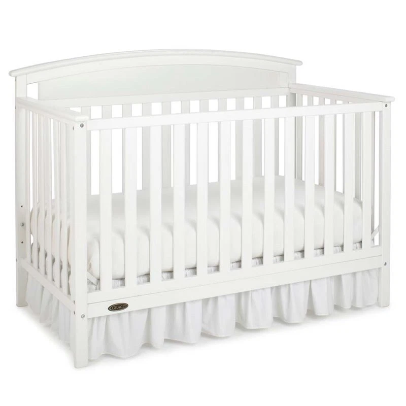 Stork Craft USA Graco Benton 4-in-1 Convertible Crib in White - Image 2 of 4