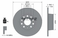 2x New Brake Disc for AUDI SEAT SKODA SKODA (SVW) VW:Q2,LEON,ATECA,KAROQ,T-ROC