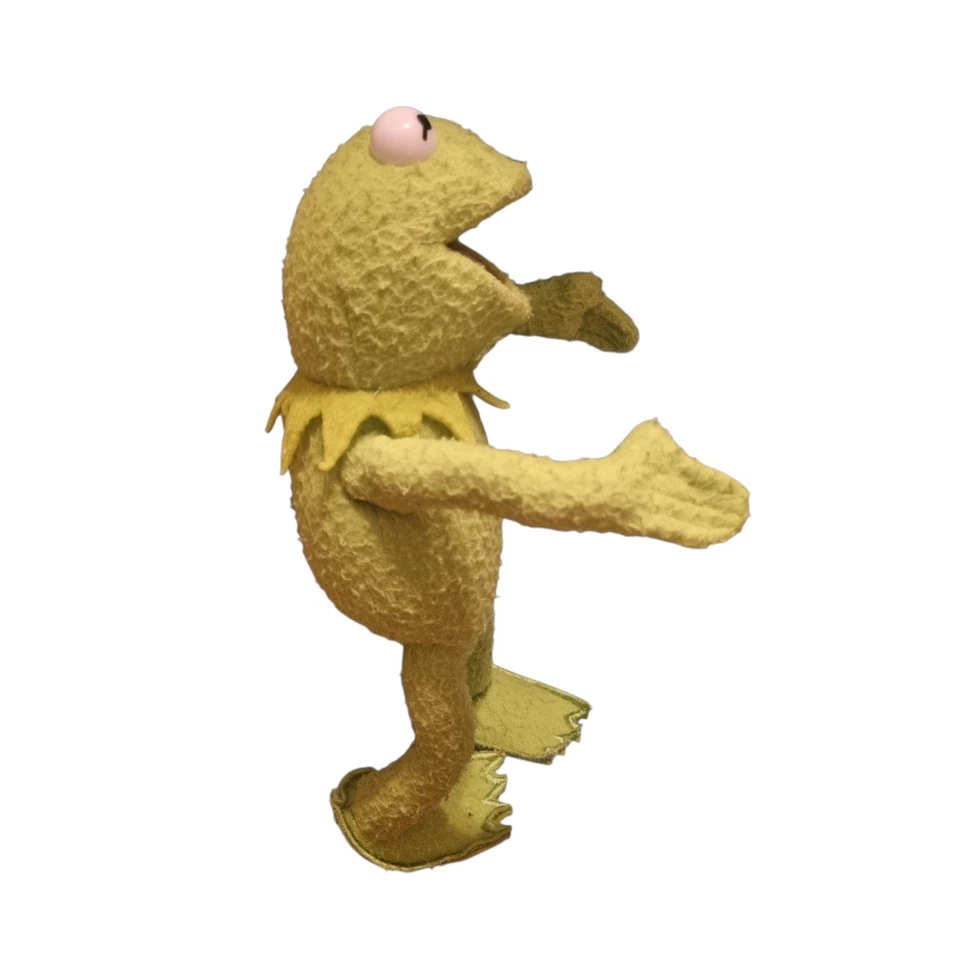 Kermit 27 cm Biegefigur Henson EM.TV Plüschtier Figur Vintage Original - Bild 4 von 4