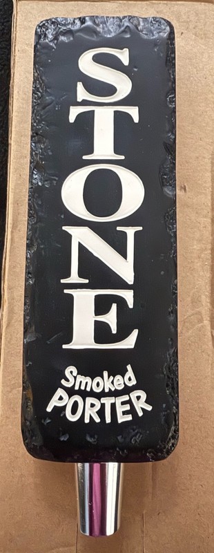 Stone Smoked Porter Tap handle