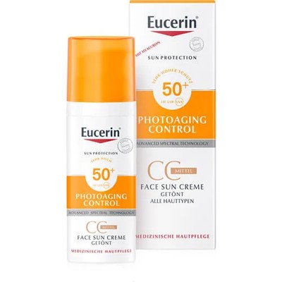 Eucerin Sun cc Creme Getönt Mittel Lsf 50+ 50ml - PZN 11321322