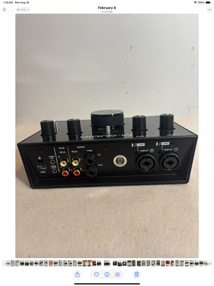 DTM・DAW M-Audio air 192/8 Amazon.com: M-Audio AIR 192x8 USB C MIDI Audio Interface for