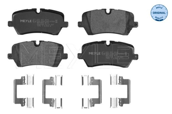 Bremsbelagsatz Scheibenbremse Hinterachse FüR Land Rover Discovery V Range IV-image