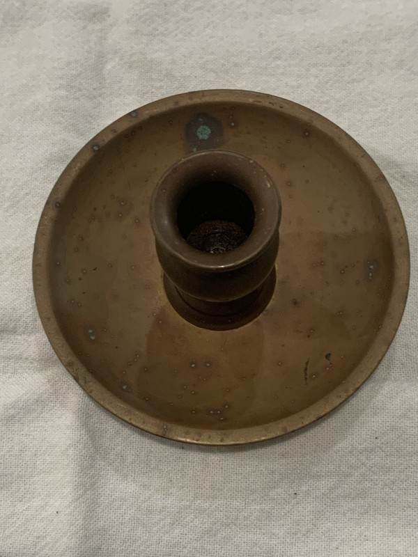 Vintage Brass Candle Holder