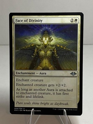 Face of Divinity 8 Uncommon Modern Horizons Lightly Played