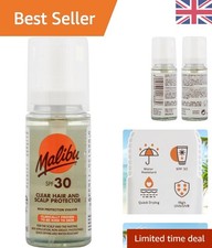 Image of Malibu SPF 30 Hair & Scalp Protector Spray - Unscented, 50ml for All Skin Types