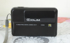 Casio Exilim EX-V7 7.2 MP Digital Camera Black & Accessories Working