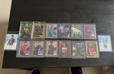 2025 Topps Formula 1 Numbered Card Bundle Norris Leclerc Verstappen Colapinto