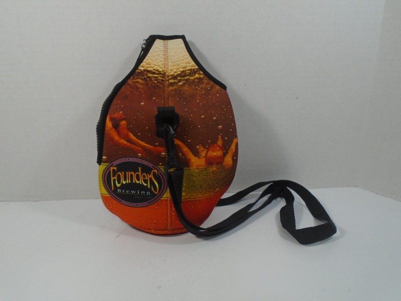FOUNDERS BREWING--GROWLER KOOZIE COOLER (LOOK)