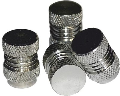 Hermann Schütz Ventilkappen Vent-Cap Neutral silber 4er-Set  Ventilkappen