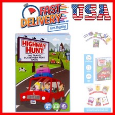 54-Piece Family Scavenger Hunt Game for Kids Ages 4-12 - Perfect for Road Trips
