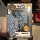 Funko Pop! Pin Star Wars BO KATAN SE CHASE Enamel New and Sealed In Box.  Mint