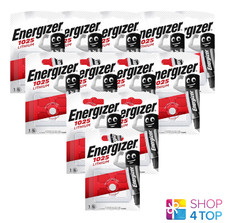12 Energizer Cr1025 Lithium Battery 3V Cell Button Cell Exp 2034 New