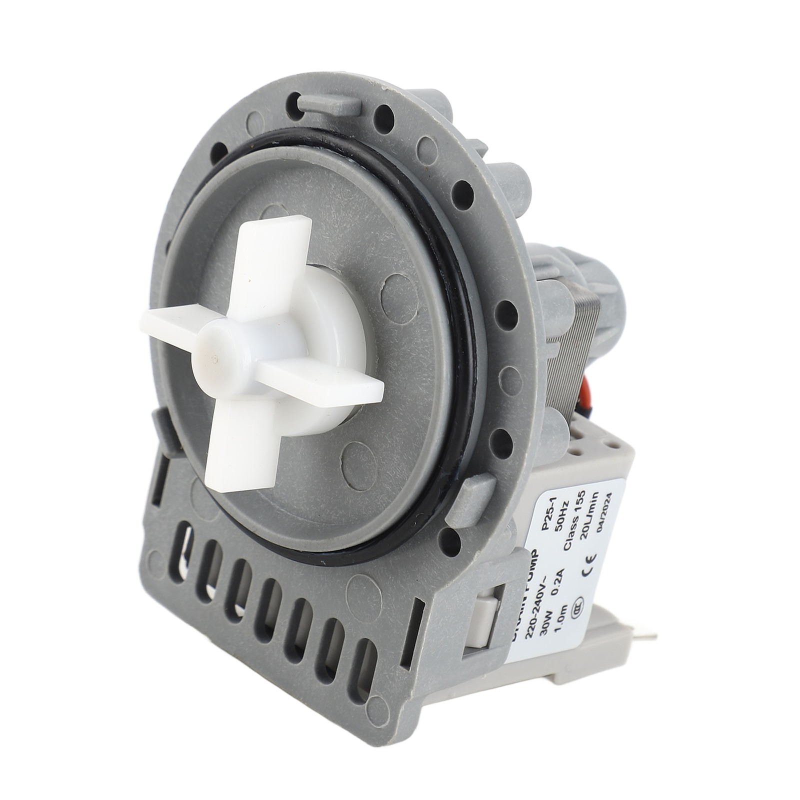 Washer Drain Pump 30W 20L Per Minute High Efficiency Washing Machine Drainage Pu