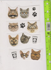 KITTY CAT STICKERS LOT