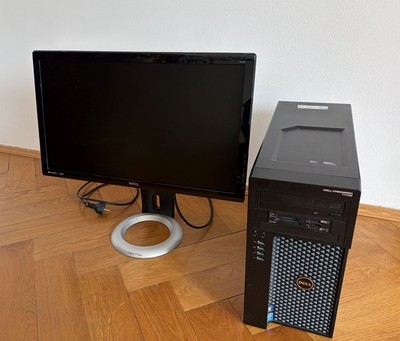 Dell Precision T1700 + Monitor, Büro PC Office Computer I5, SSD