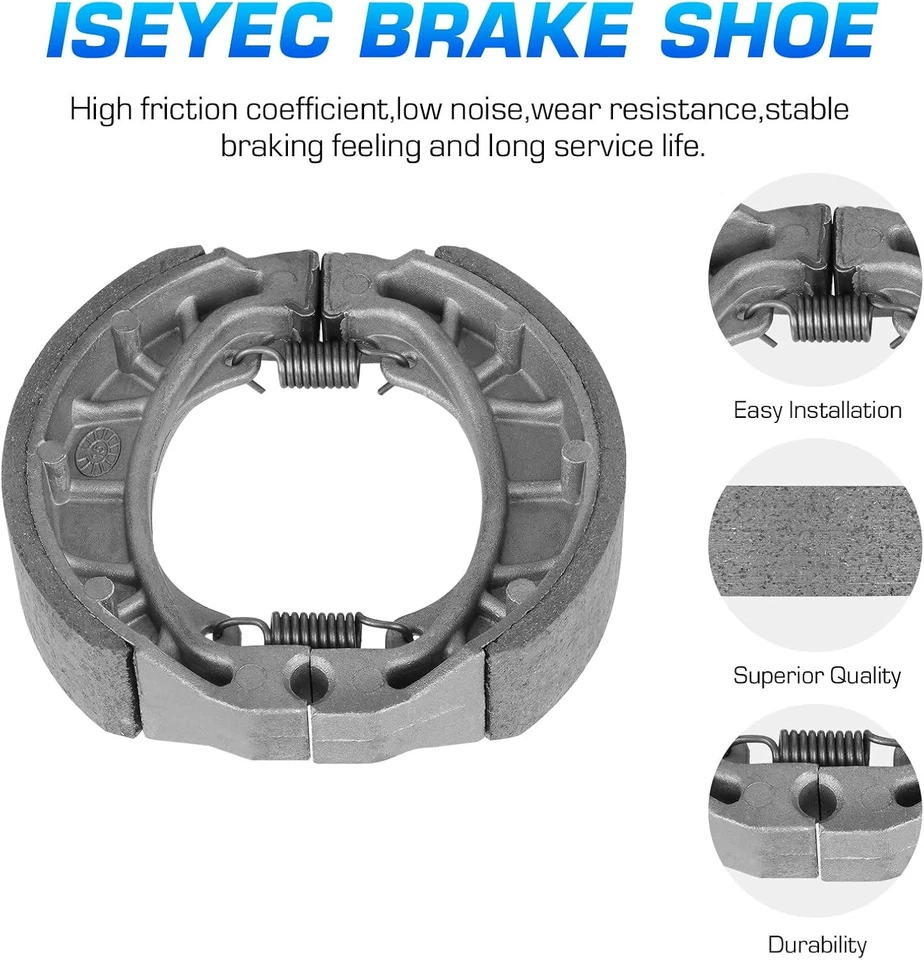 Pastilhas de freio dianteiro e traseiro para Honda NS50 QA50 ZB50, C70 CT70 SL70 XL70...  - Imagem 3 de 4