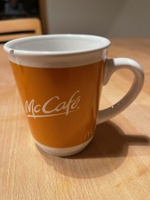 McCafe Tasse 2010 Espressionist McDonalds orange Sammlertasse Kaffeebecher