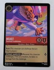 Disney Lorcana TCG - Winterspell: Beast 118/204 - Super Rare Foil - Near Mint