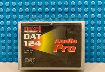 DAT  MAXELL PROFESSIONAL    R124-DA    DIGITAL AUDIO TAPE (NEW)